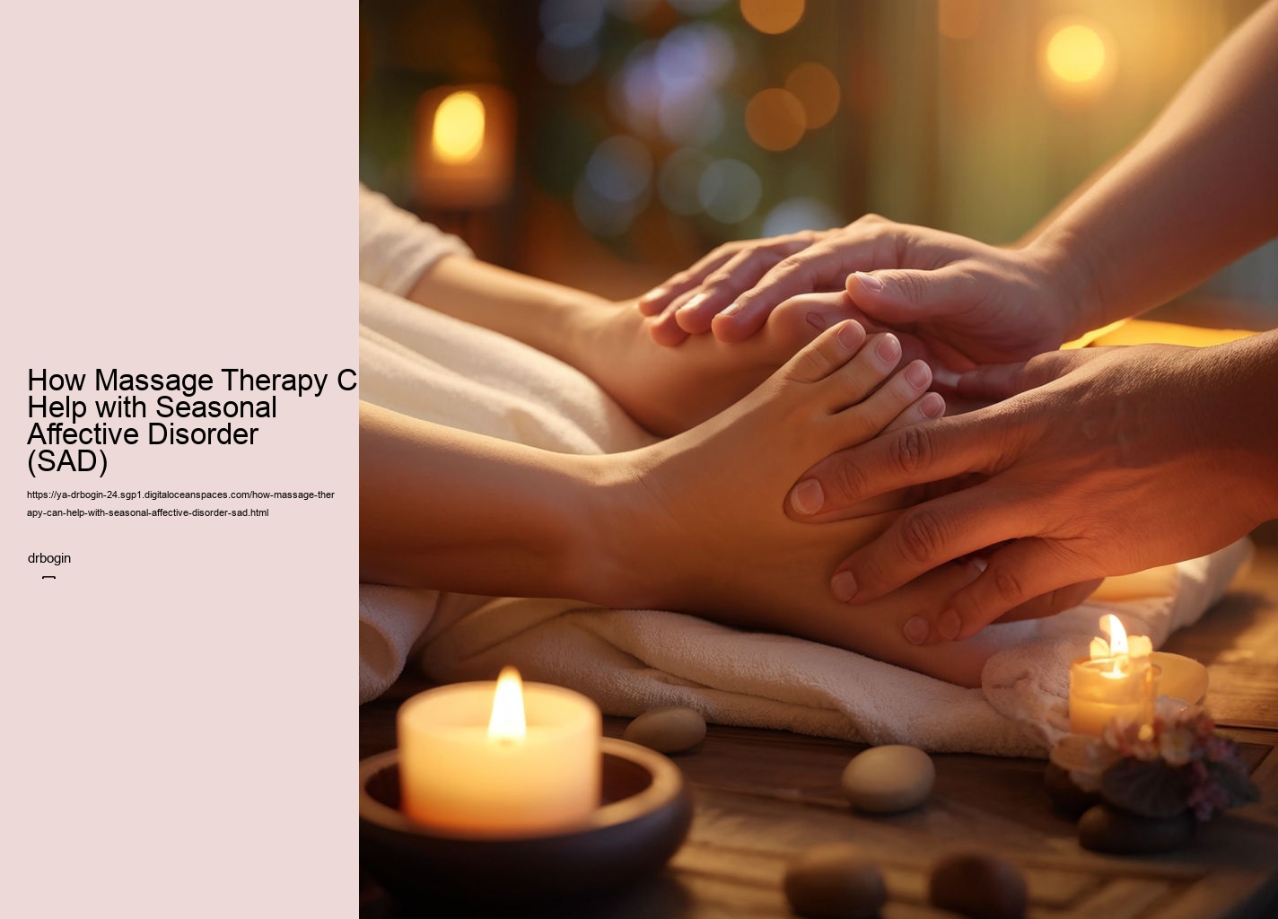 How Massage Therapy Can Help with Seasonal Affective Disorder (SAD)