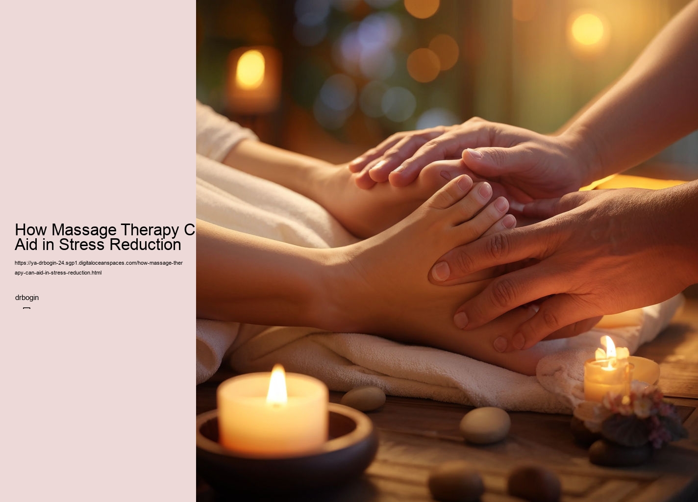 How Massage Therapy Can Aid in Stress Reduction